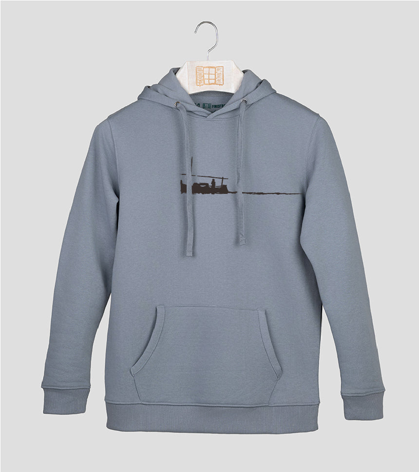 Sudadera Hombre Curri - cielo