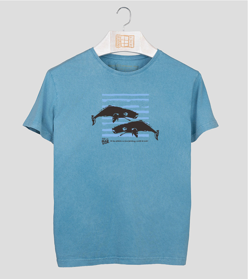 Camiseta manga corta Hombre Catxalote - aqua