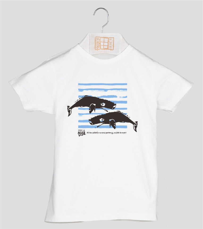 Camiseta manga corta Niño Catxalote - crudo