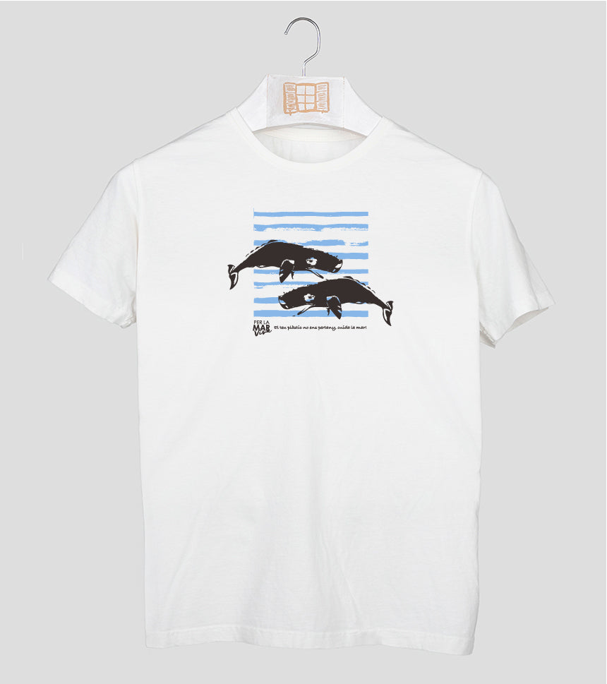 Camiseta manga corta Hombre Catxalote - crudo