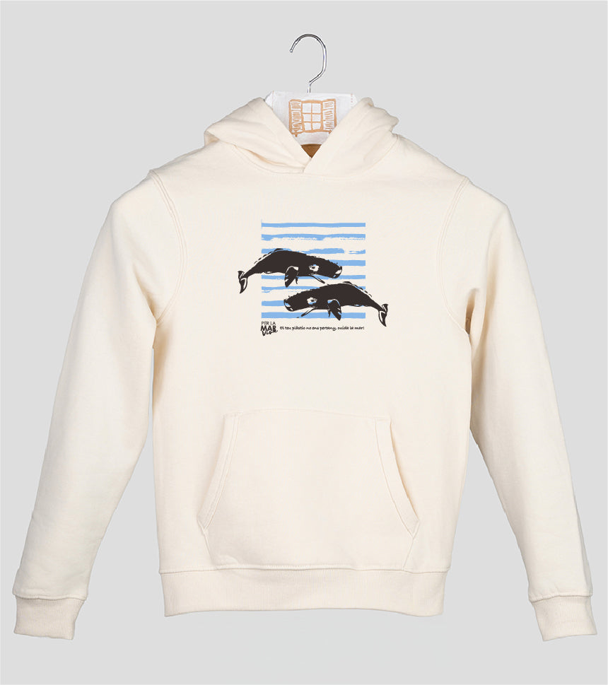 Sudadera Niño Catxalote - crudo