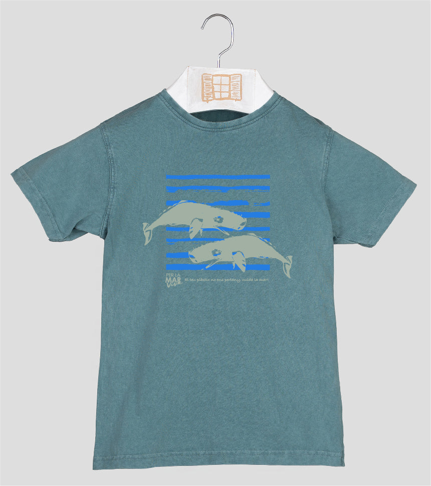Camiseta manga corta Niño Catxalote - esmeralda