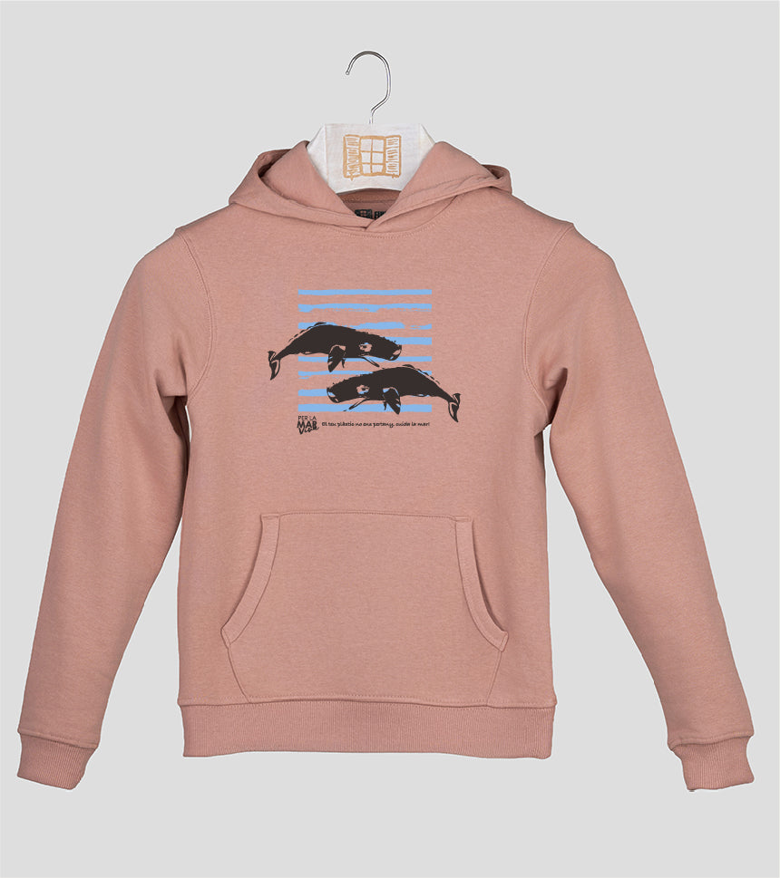 Sudadera Niño Catxalote - rosado