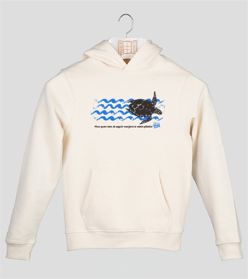 Sudadera Niño Tortuga - crudo