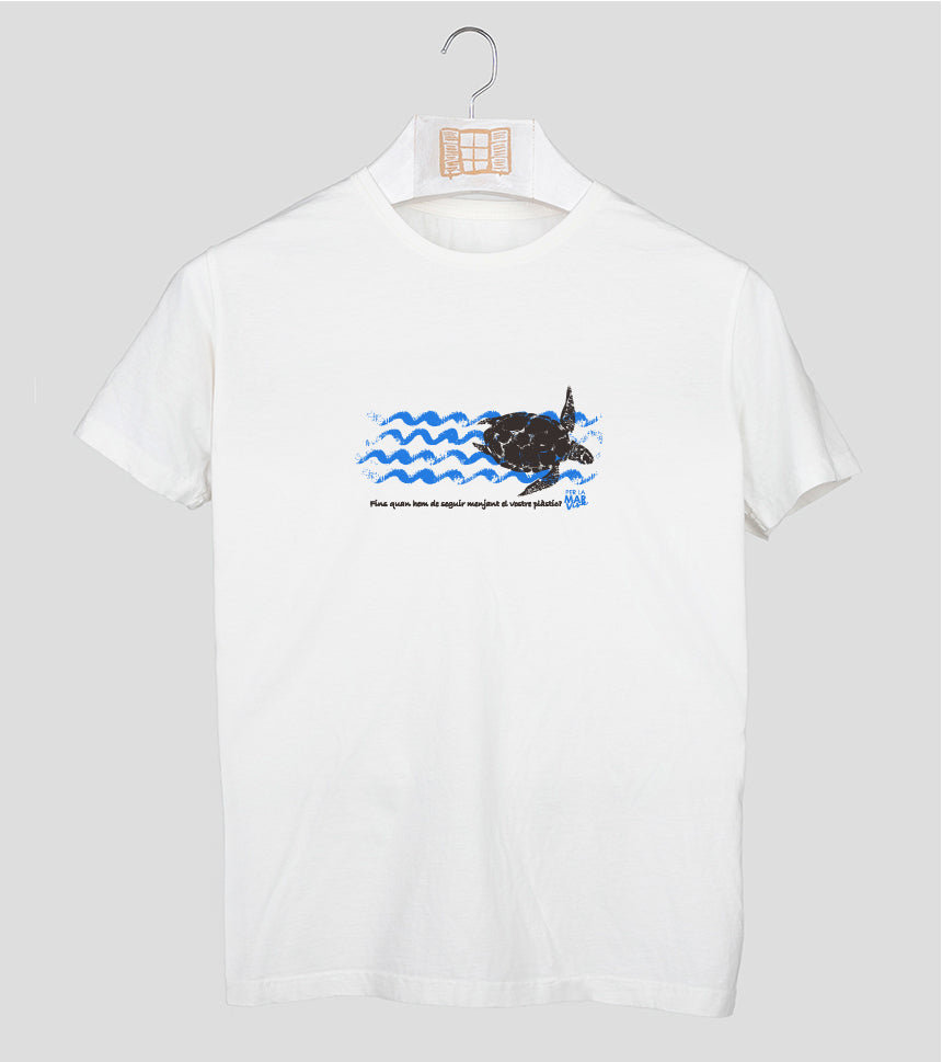 Camiseta manga corta Hombre Tortuga - crudo