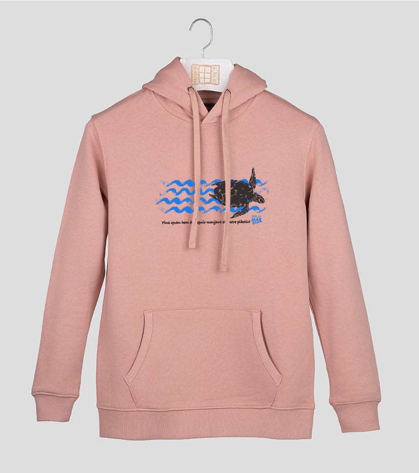 Sudadera Hombre Tortuga - rosado