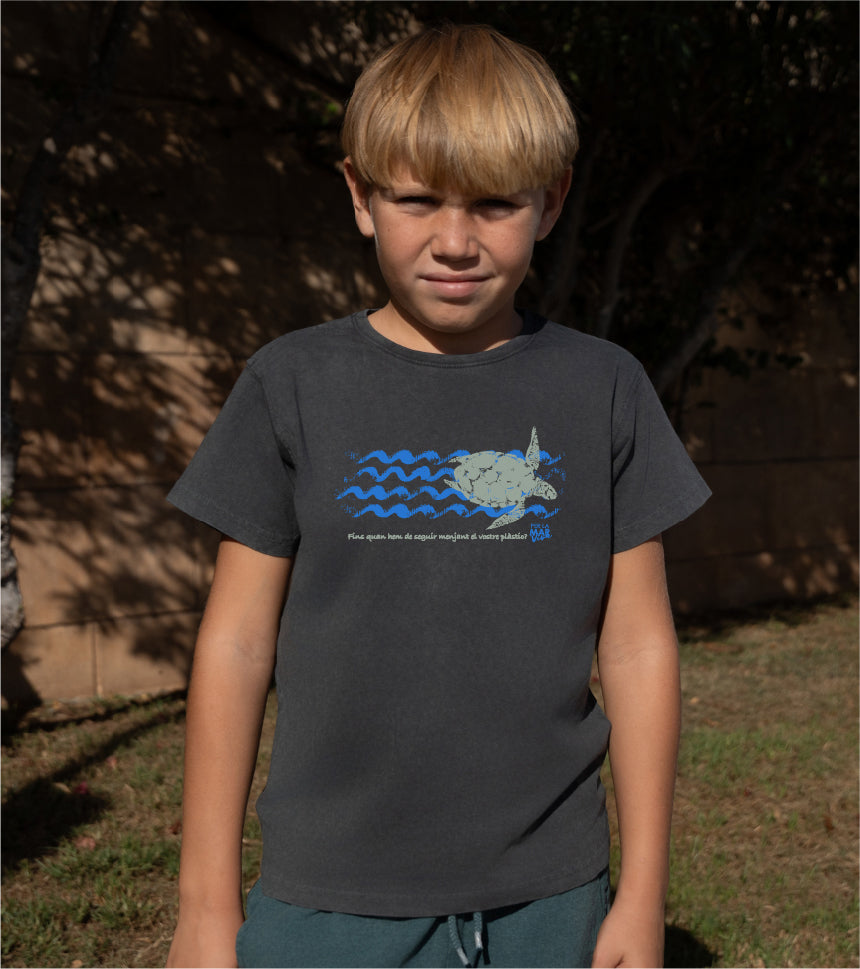 Camiseta manga corta Niño Tortuga