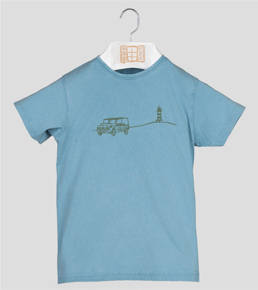 Camiseta manga corta Niño Decami - aqua