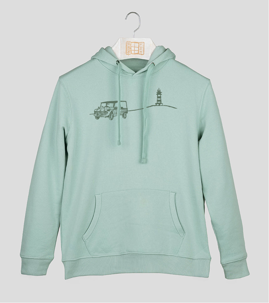 Sudadera Hombre Decami - aqua