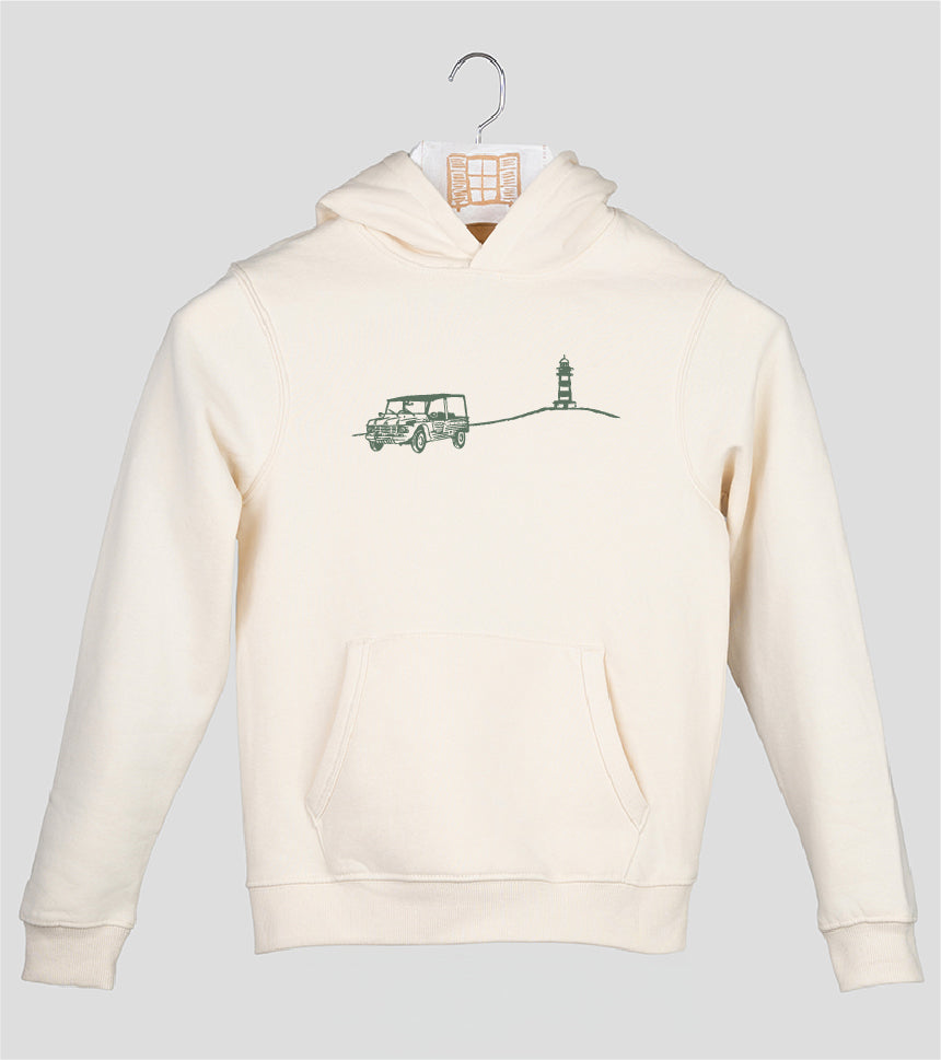 Sudadera Niño Decami - crudo