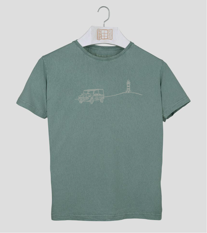 Camiseta manga corta Hombre Decami - esmeralda