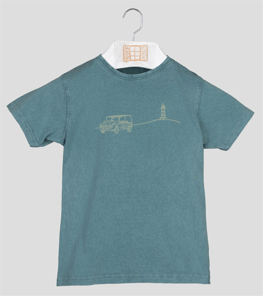 Camiseta manga corta Niño Decami - esmeralda