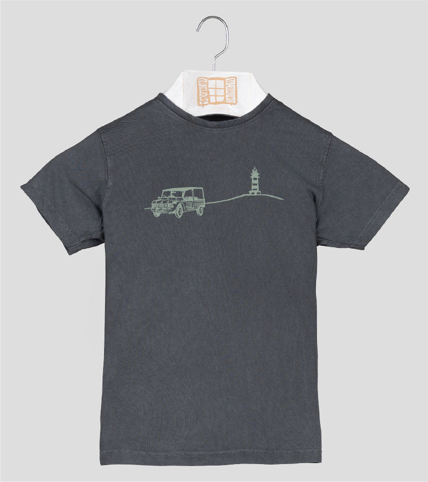 Camiseta manga corta Niño Decami - marengo