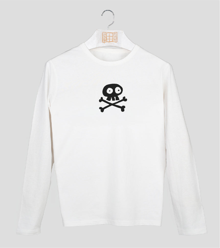 Camiseta manga larga Hombre Pirata - crudo