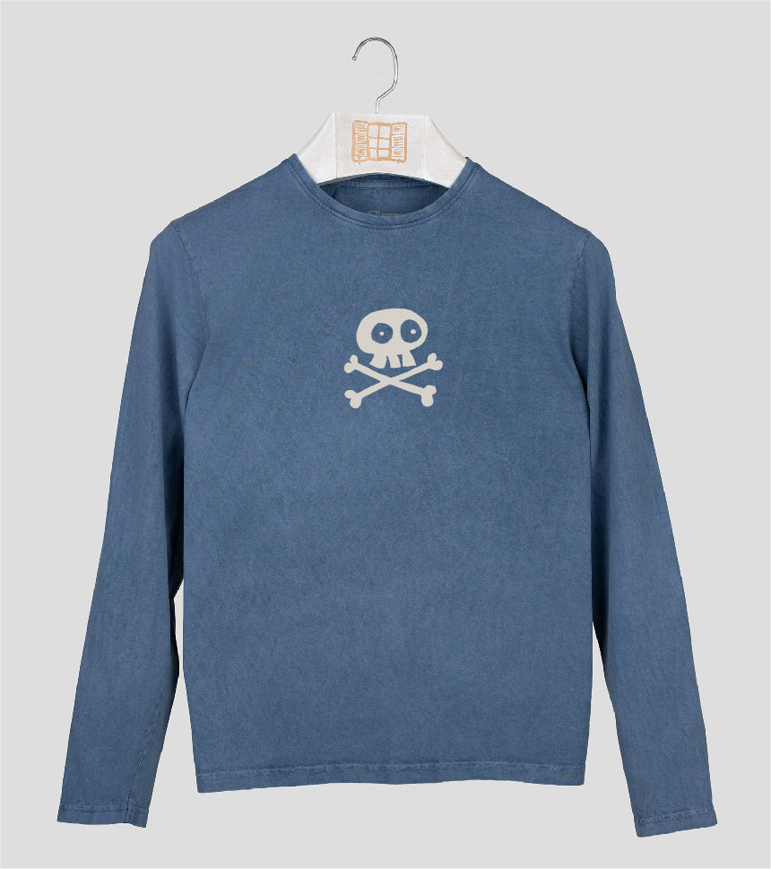 Camiseta manga larga Hombre Pirata - indigo