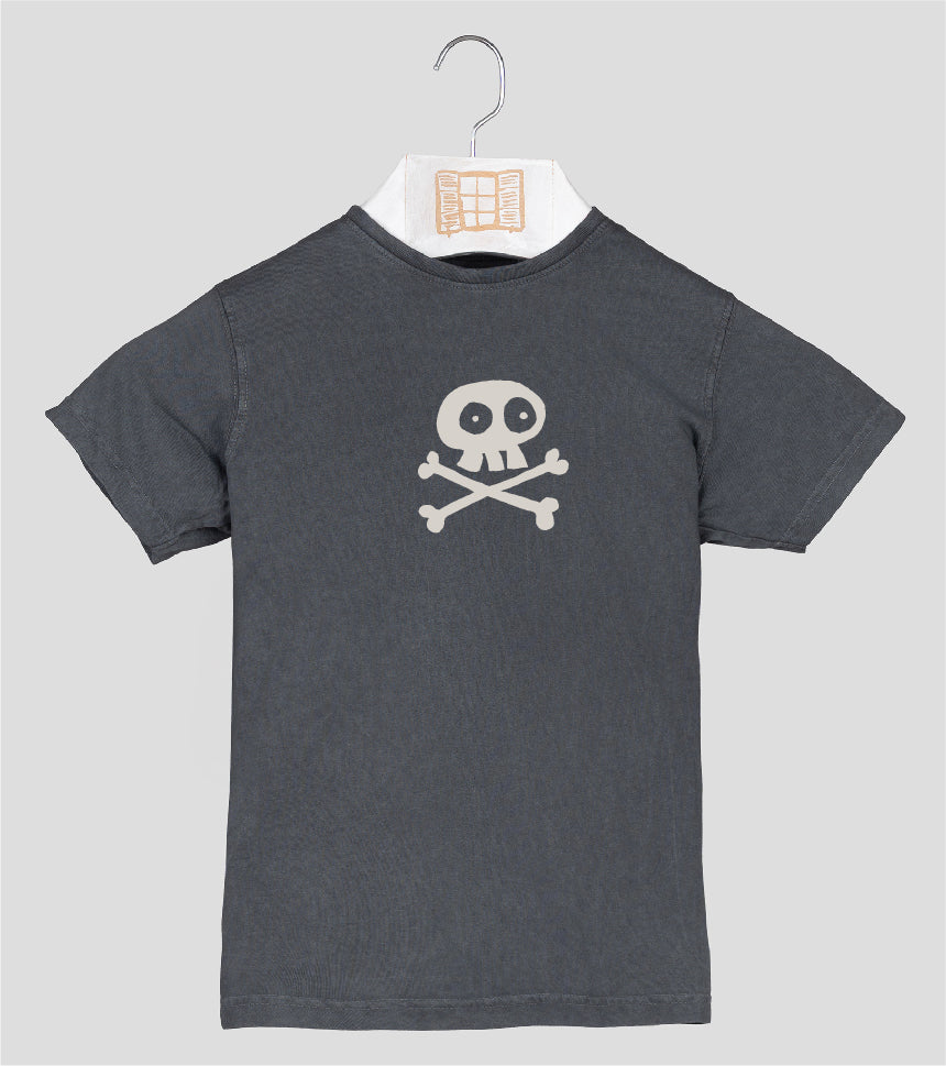 Camiseta manga corta Niño Pirata - marengo