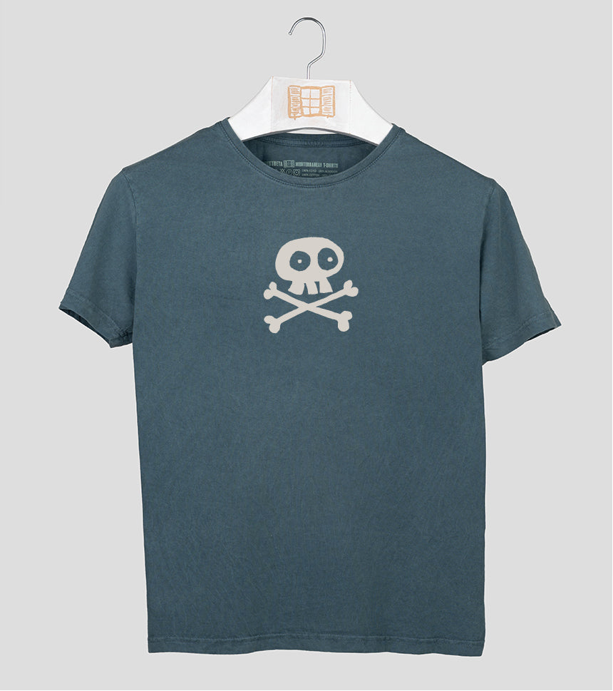 Camiseta manga corta Hombre Pirata - plomo