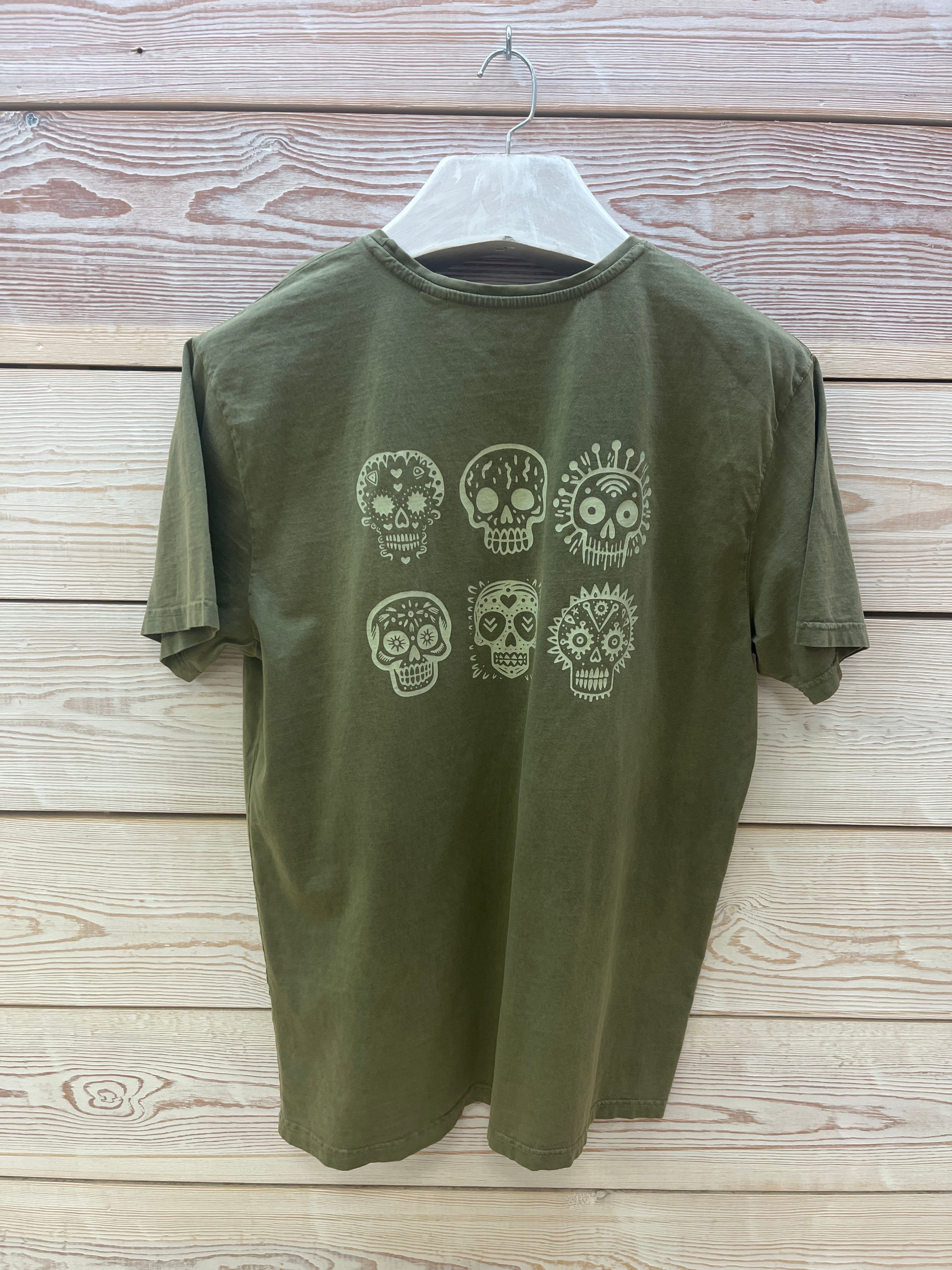 Camiseta manga corta Hombre Outlet talla XL color Zelene