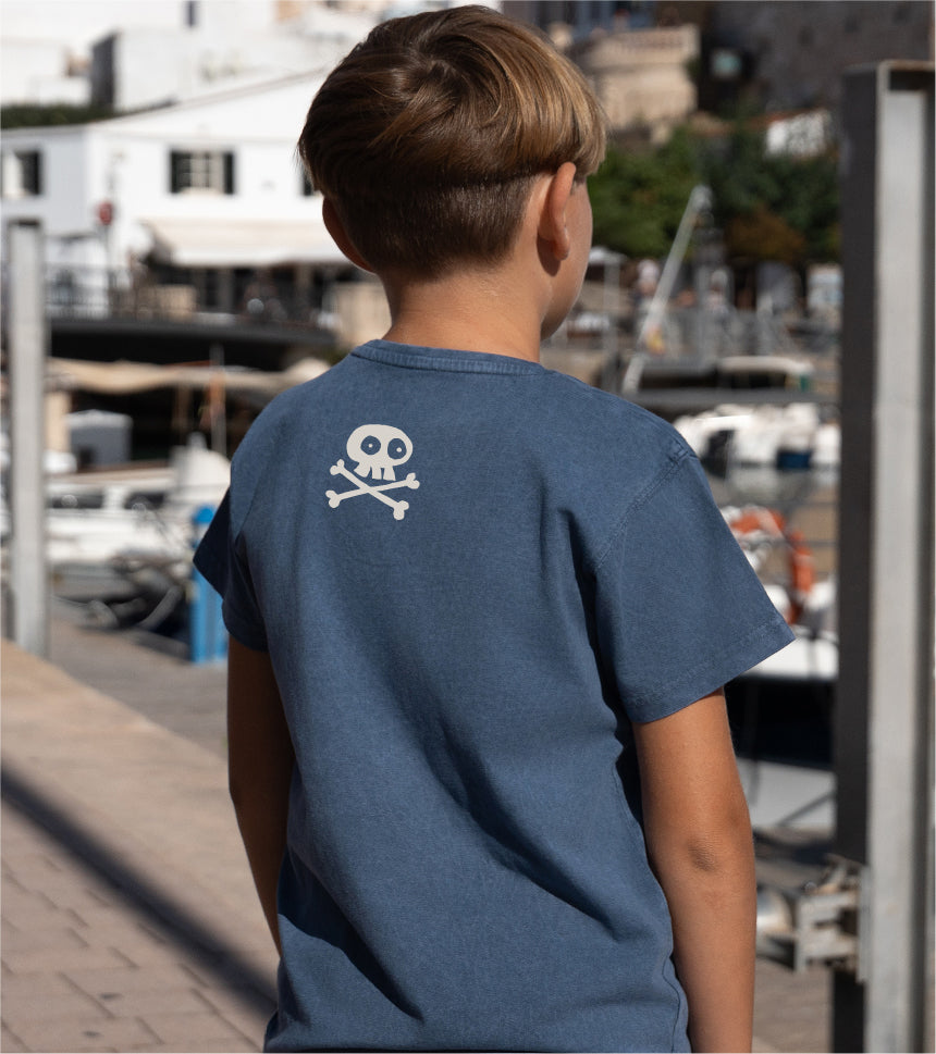 Short-sleeved Pirate T-shirt for Boys