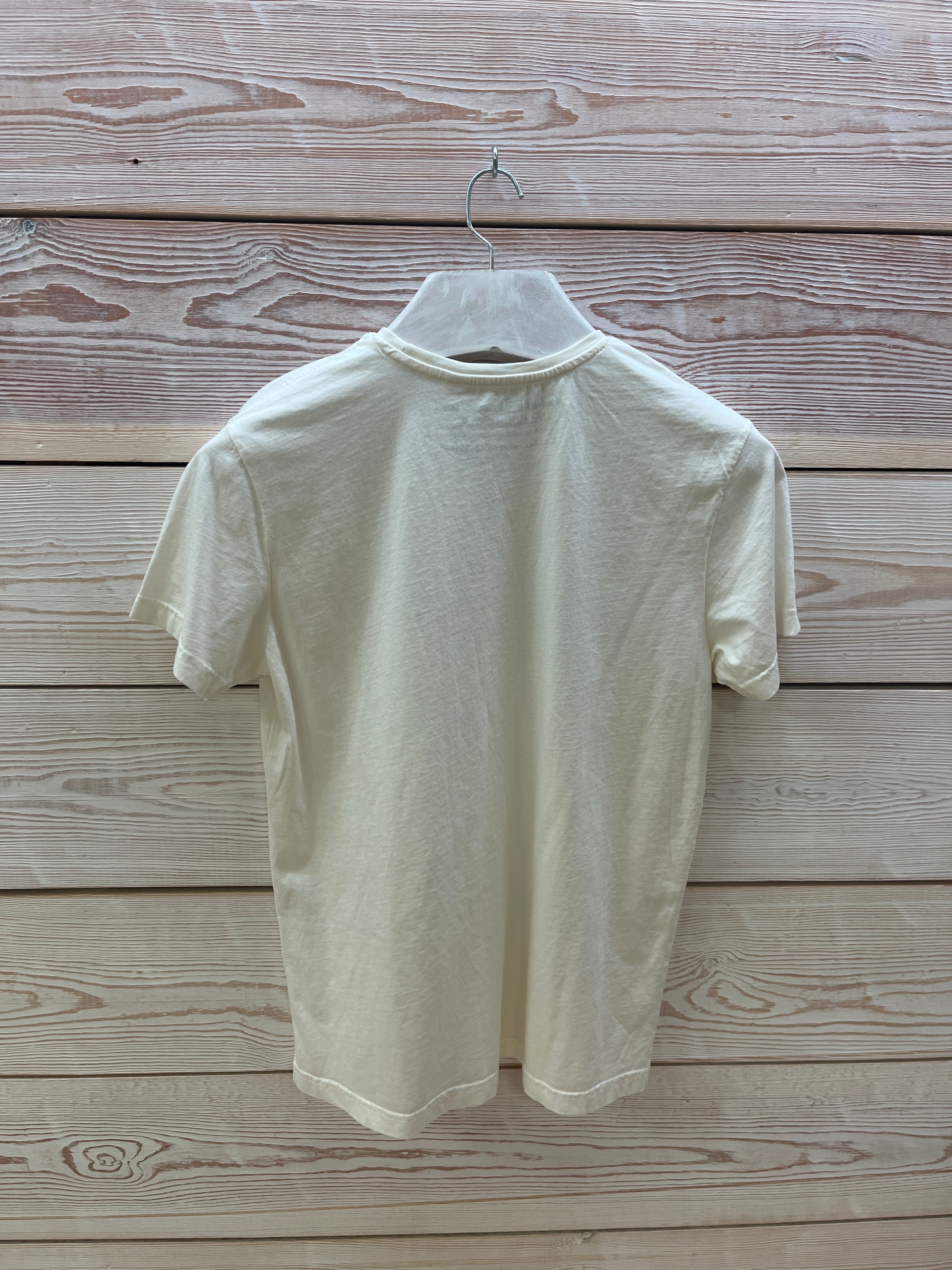 Camiseta manga corta Hombre Outlet talla S color Crudo