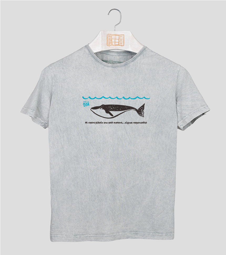 Camiseta manga corta Hombre Lotudy - gris