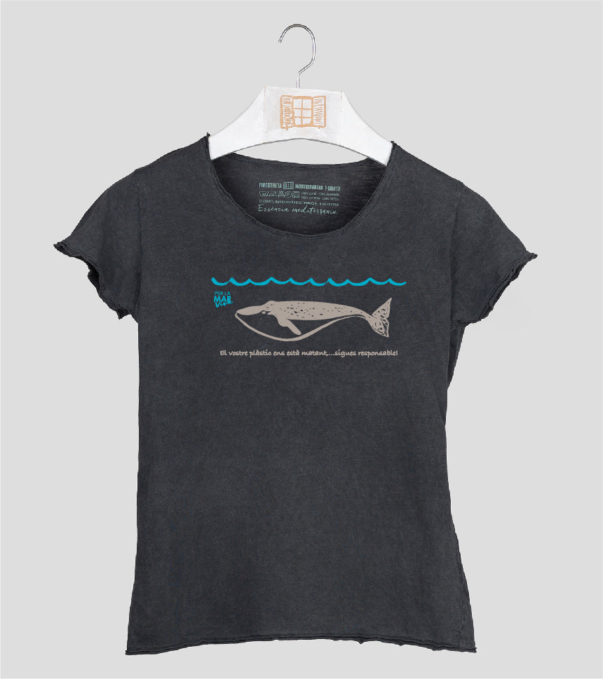 Camiseta manga corta Mujer Lotudy - marengo