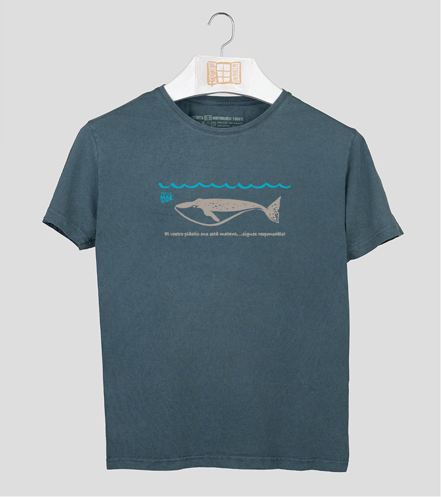 Camiseta manga corta Hombre Lotudy - plomo