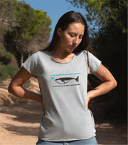 Camiseta manga corta Mujer Ballena