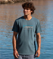 Camiseta manga corta Hombre Ballena