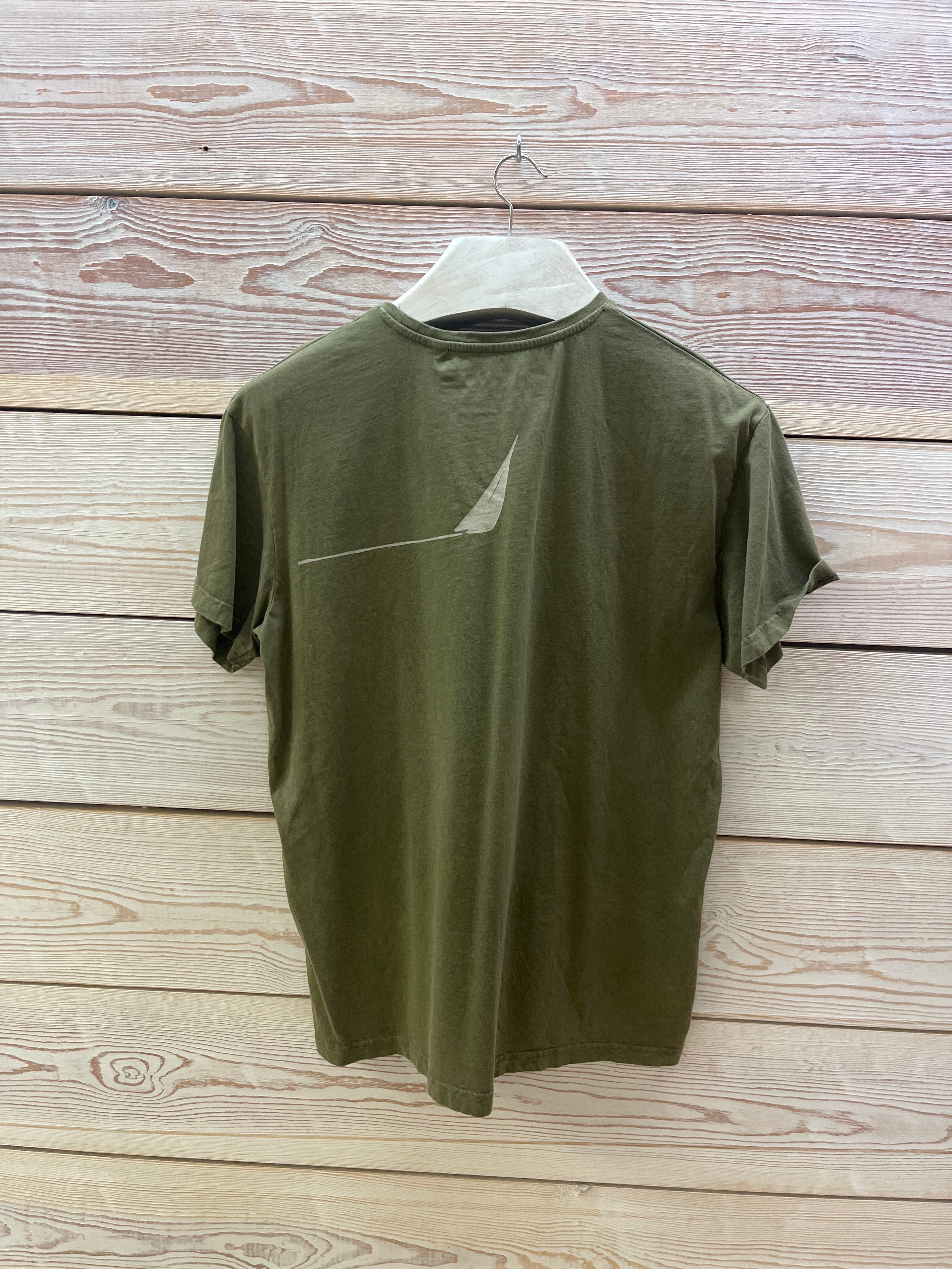 Camiseta manga corta Hombre Outlet talla L color Zelene