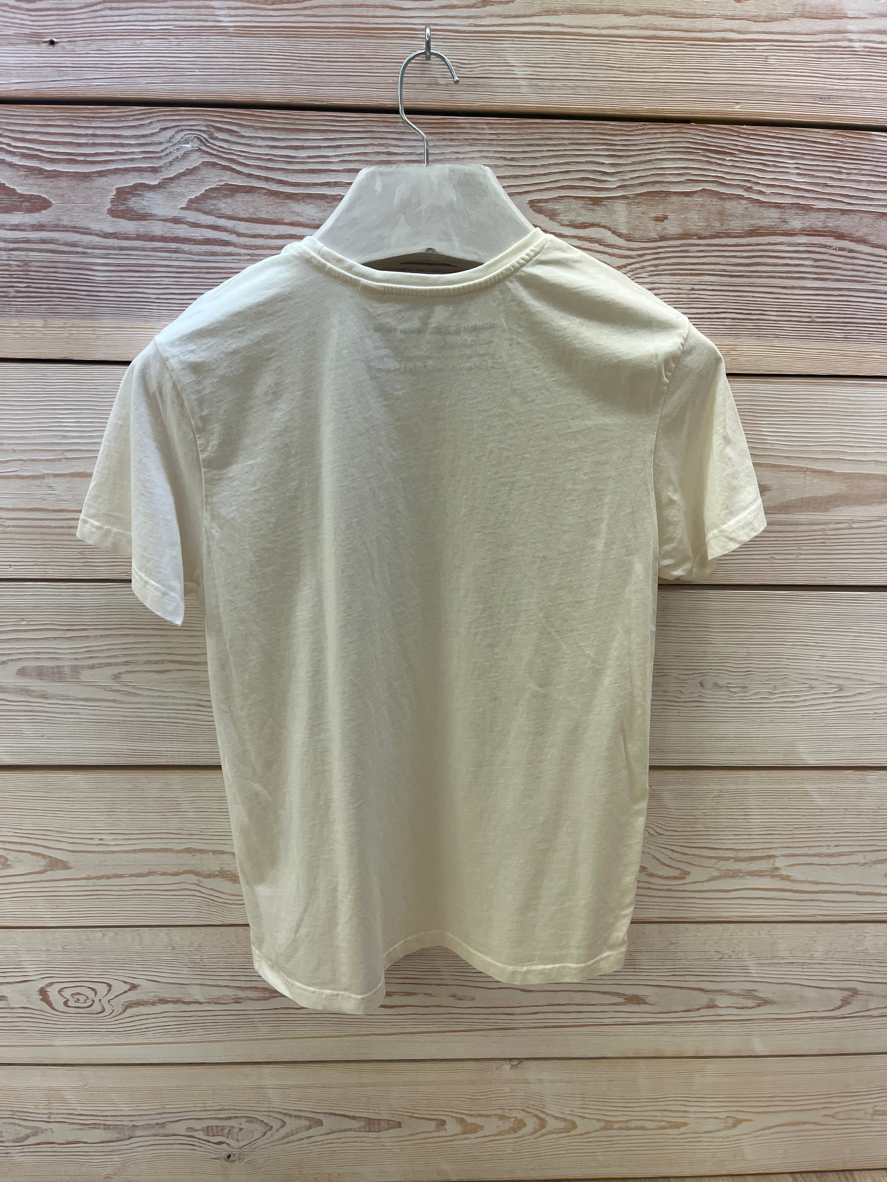 Camiseta manga corta Hombre Outlet talla S color Crudo