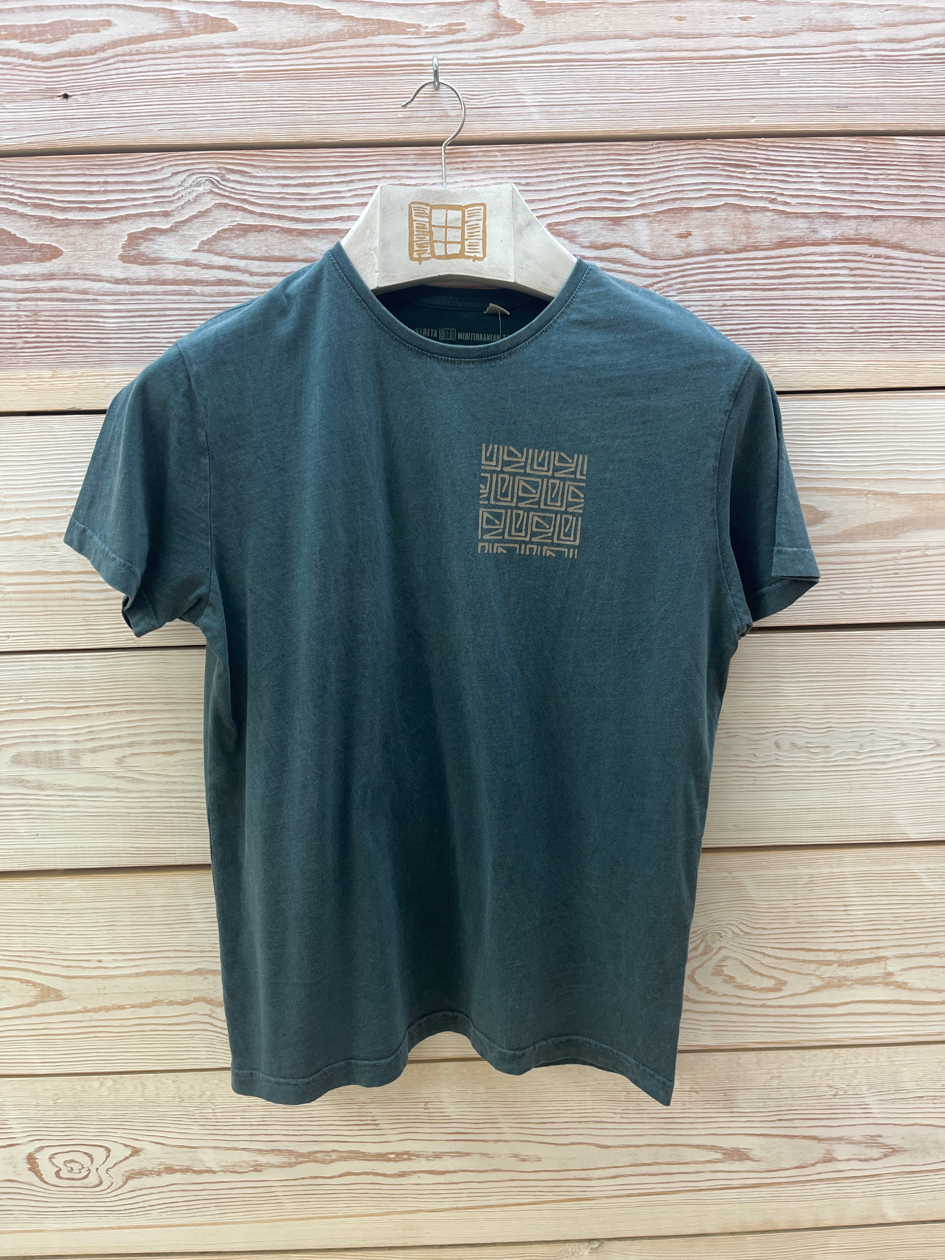 Camiseta manga corta Hombre Outlet talla S color Plomo
