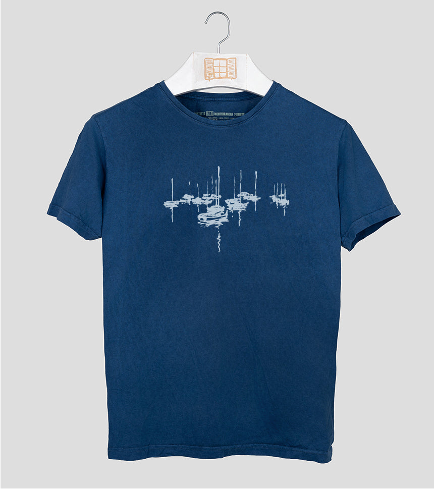 Camiseta manga corta Amarrats - azul-marino