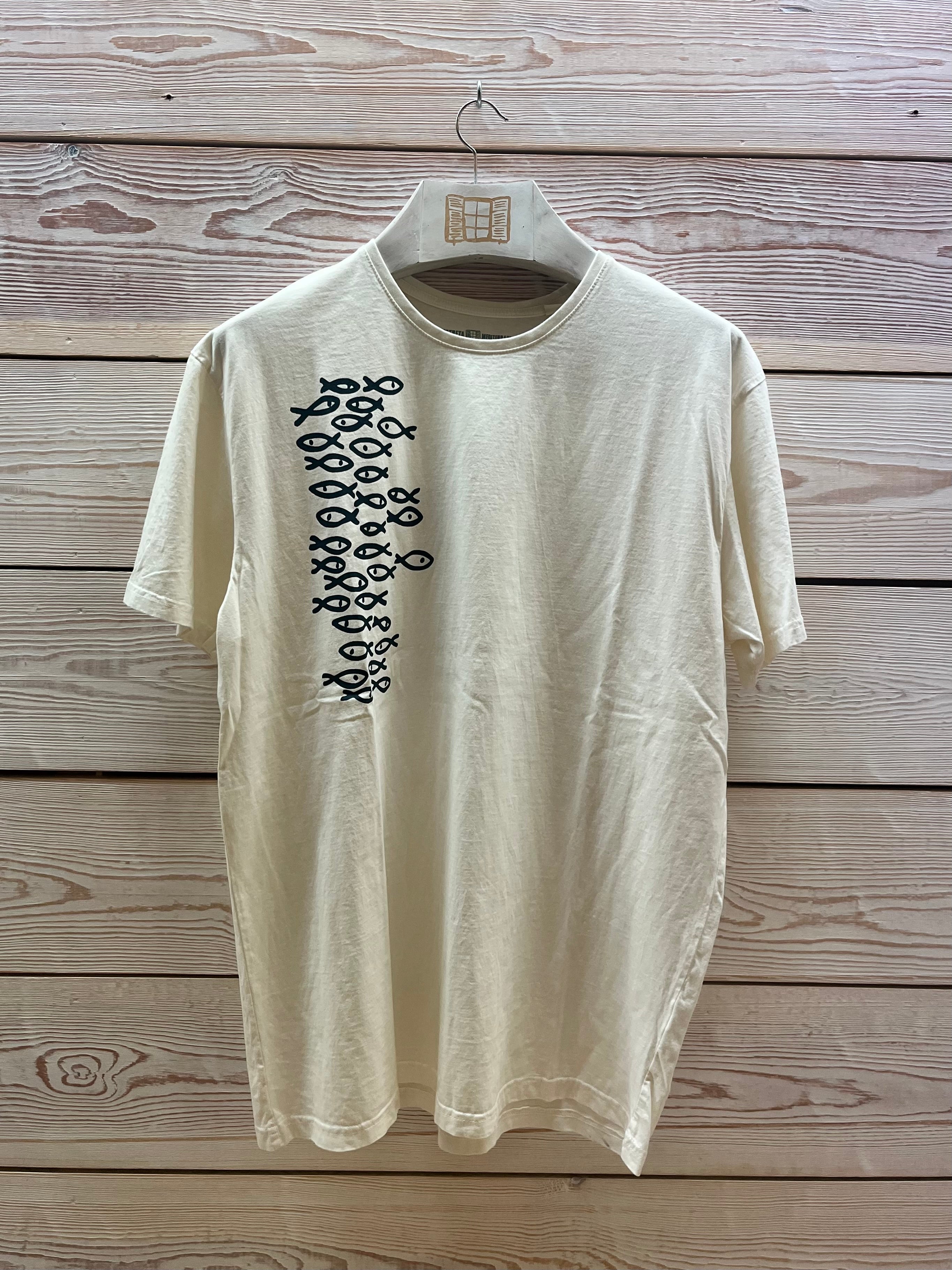 Camiseta Hombre Outlet talla XXL color Crudo
