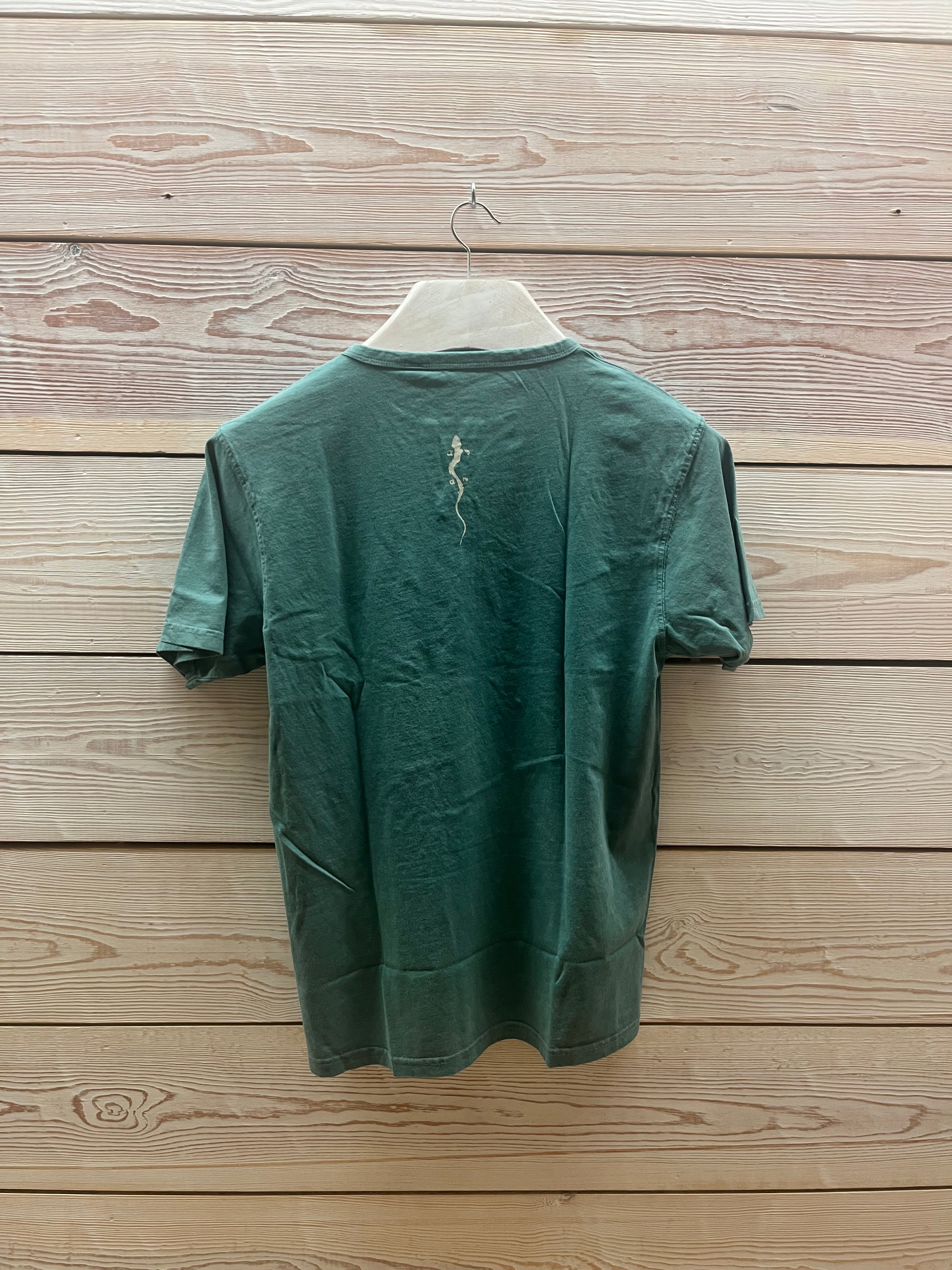 Camiseta Hombre Outlet talla M color Esmeralda