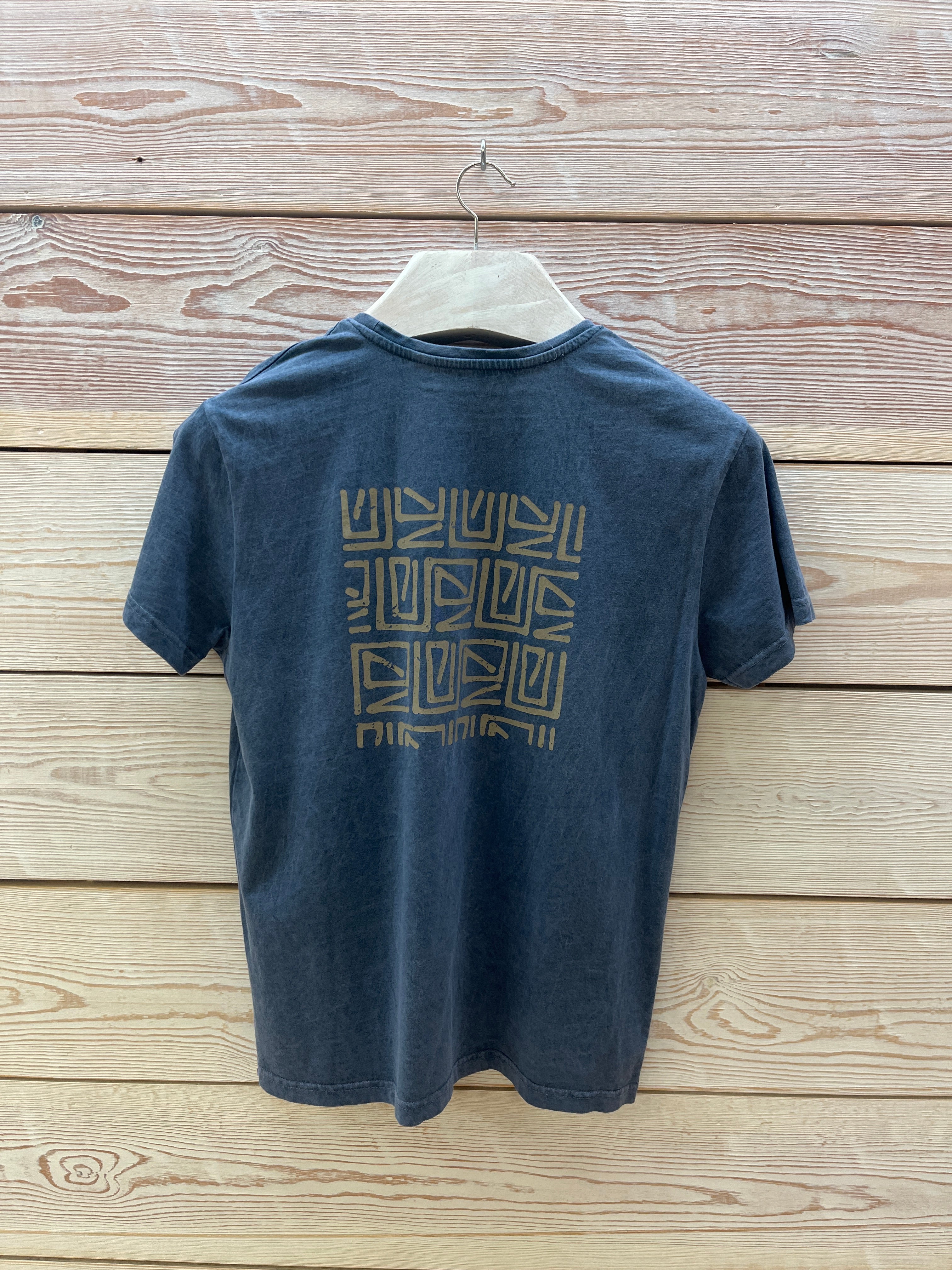 Camiseta manga corta Hombre Outlet talla S color Indigo
