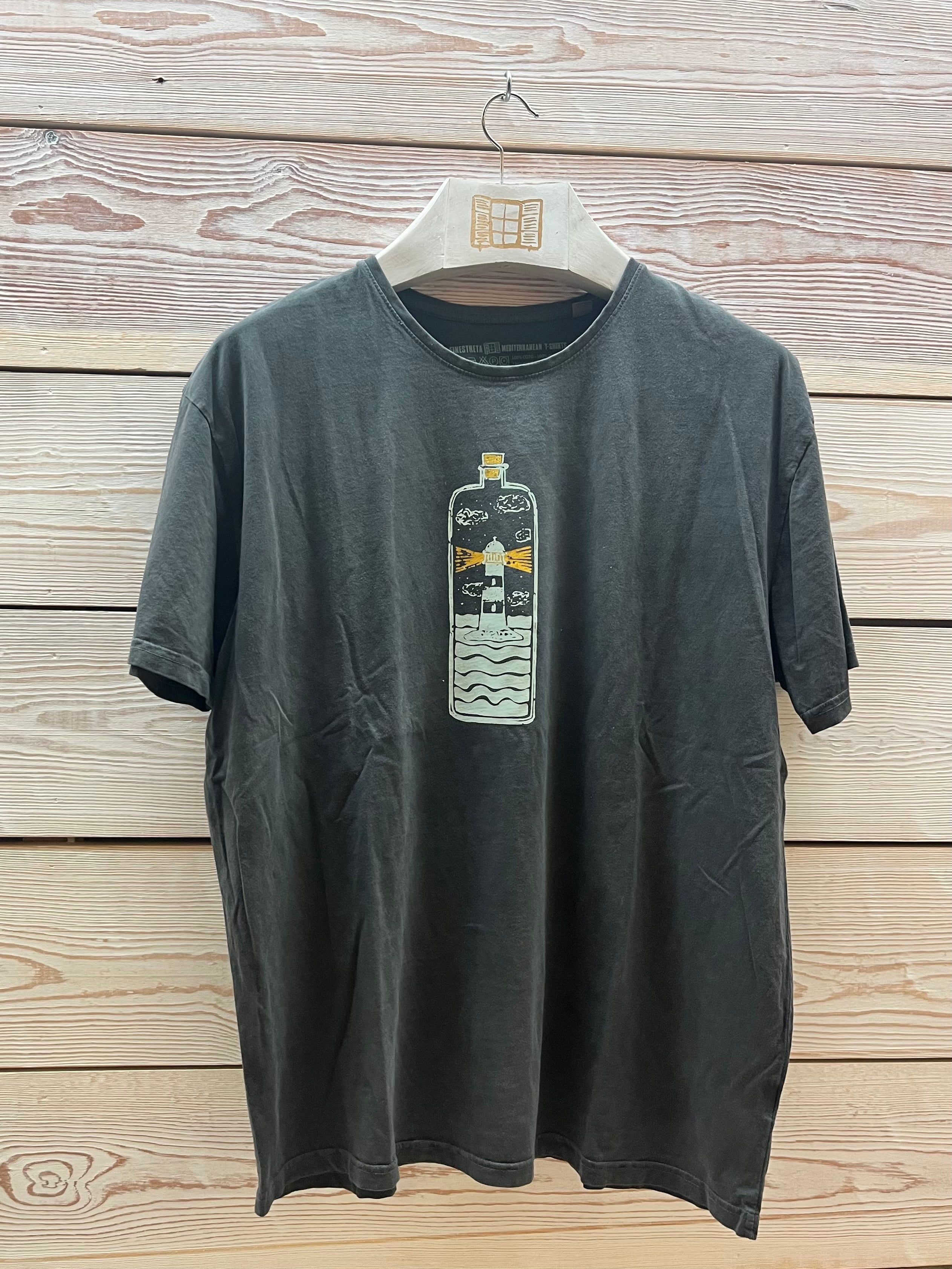 Camiseta Hombre Outlet talla XXL color Marengo