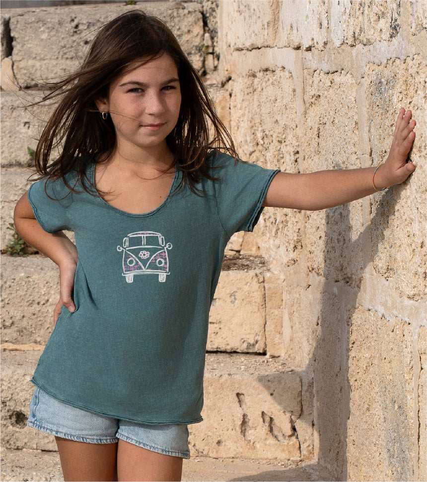 Camiseta manga corta Niña Exagerada