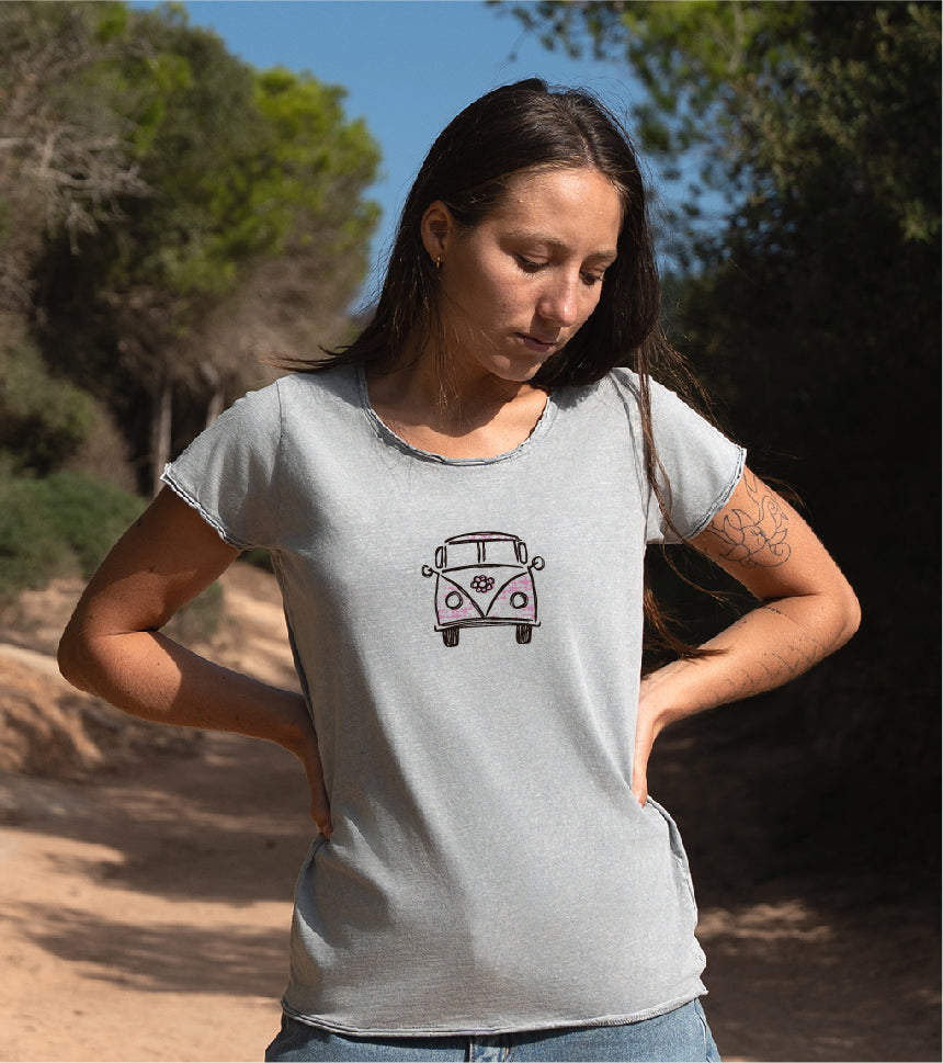 Camiseta manga corta Mujer Exagerada
