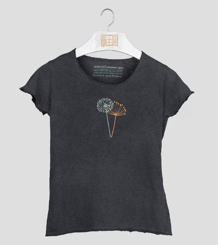 Camiseta manga corta Mujer Espigol - marengo