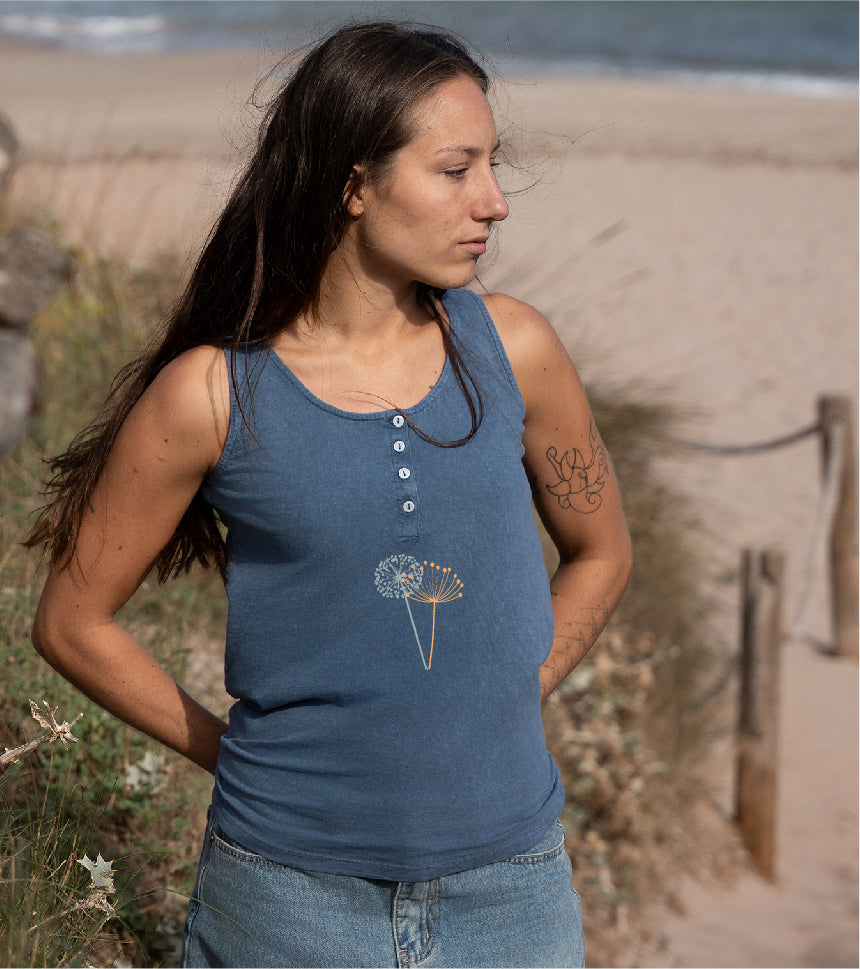 Camiseta de tirantes Mujer Espigol