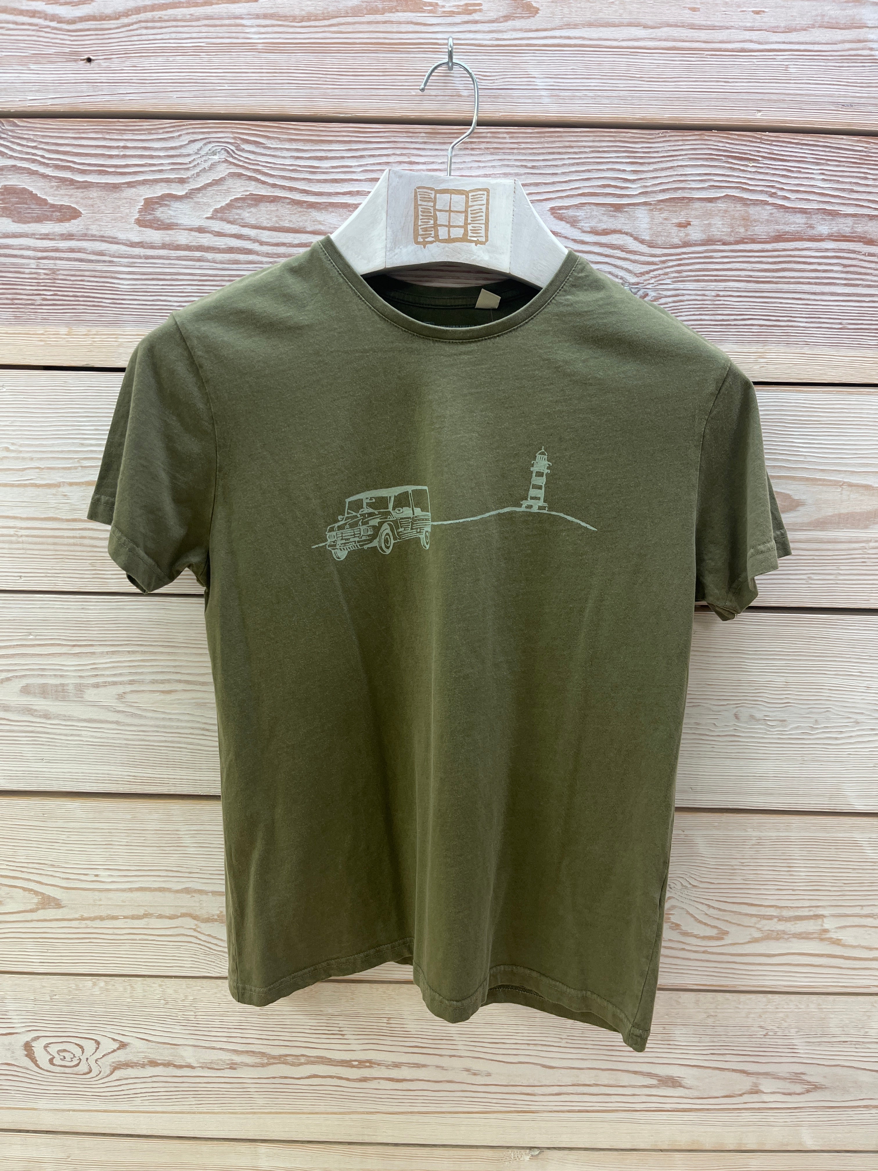 Camiseta manga corta Hombre Outlet talla S color Zelene