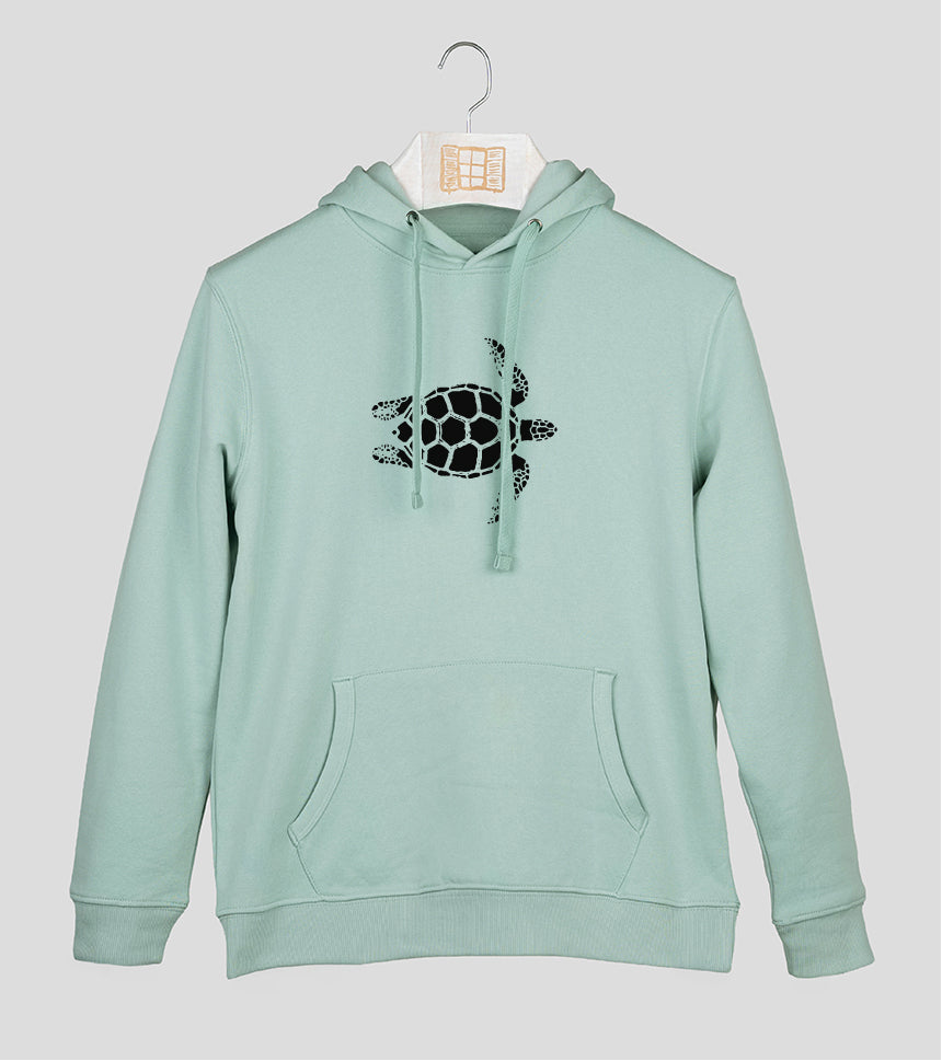Sudadera Hombre Tortugueta - aqua