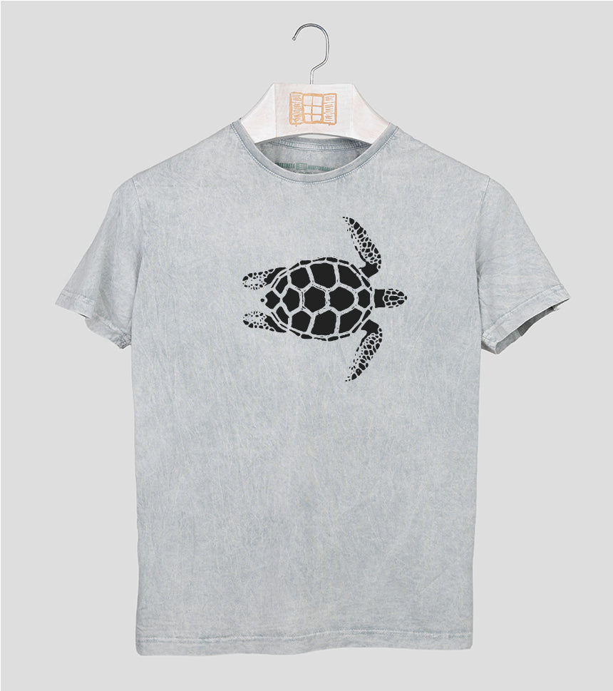 Camiseta manga corta Hombre Tortugueta - gris