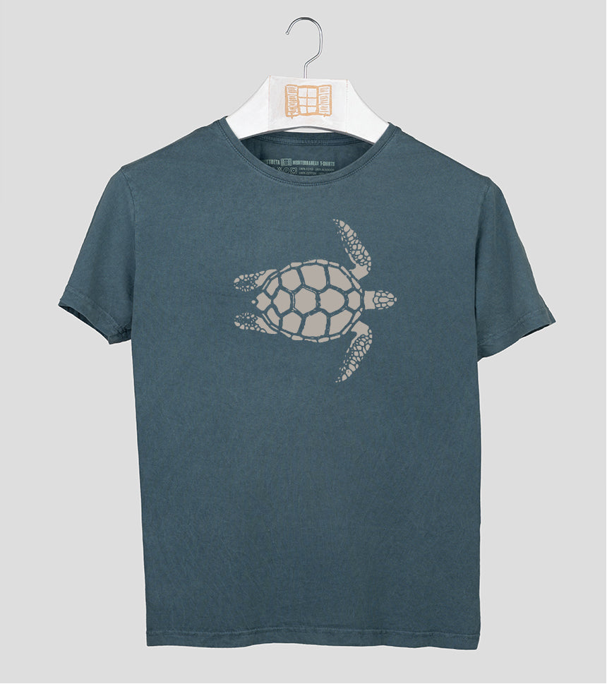 Camiseta manga corta Hombre Tortugueta - plomo
