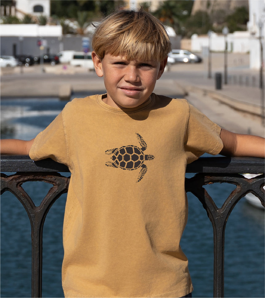 Camiseta manga corta Niño Tortugueta