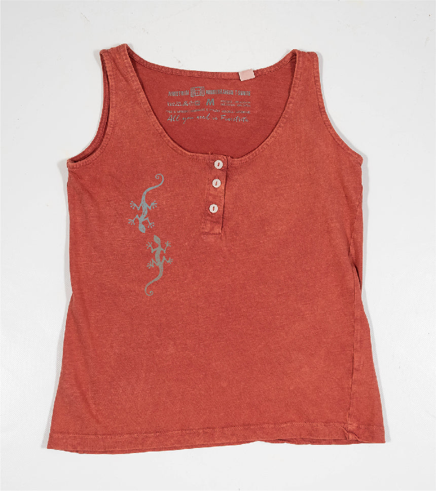 Camiseta de tirantes Niña Xerradeta - arcilla