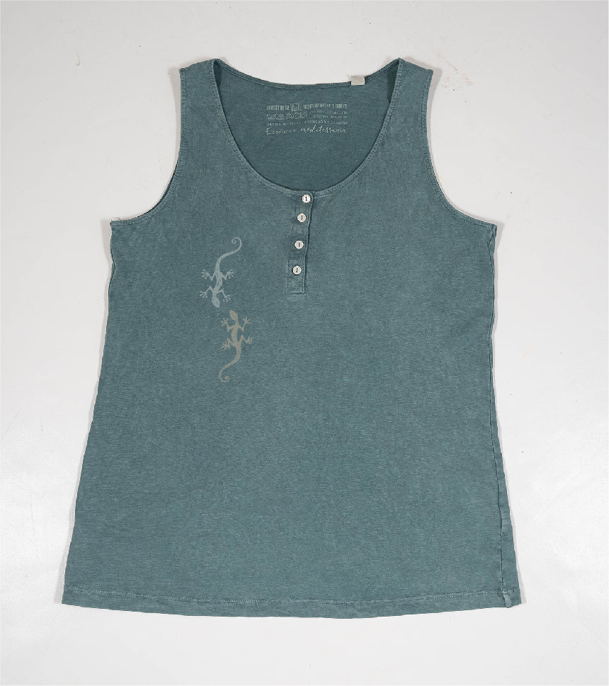 Camiseta de tirantes Mujer Xerradeta - esmeralda
