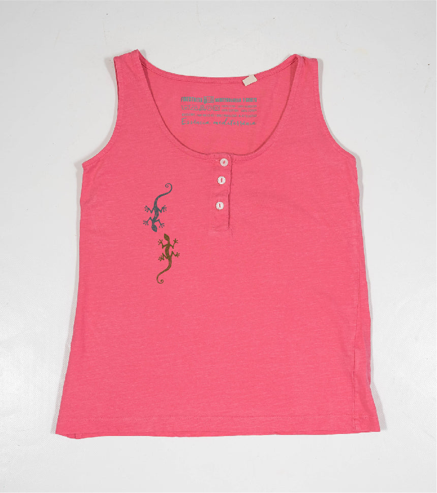 Camiseta de tirantes Niña Xerradeta - fucsia