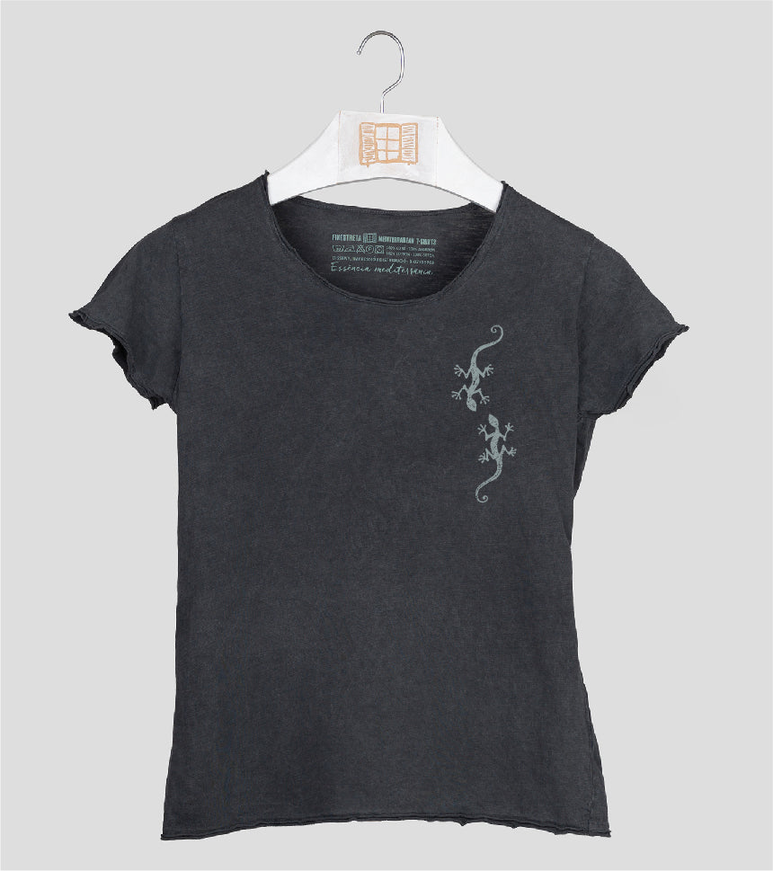 Camiseta manga corta Mujer Xerradeta - marengo